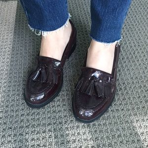 Flash Sale!! 2 hr Oxblood red loafer shoes flats